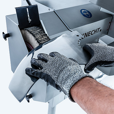 Polissage et démorfilage