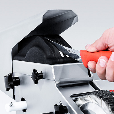 Dispositif d’affûtage pour couteaux à main HV 150